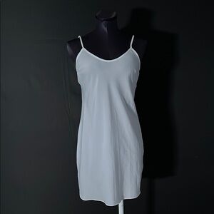 GAP white slip dress with adjustable straps!